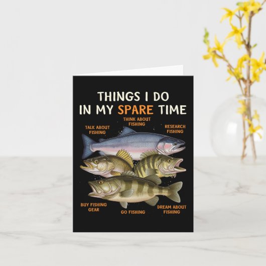 Bekleidung für Männer Karte (Gelbe Blume)