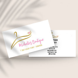 Bekleidung für Shirt Drucksachen Bekleidungsgeschä Visitenkarte