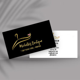 Bekleidung für Shirt Drucksachen Bekleidungsgeschä Visitenkarte