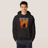 Bekleidung "GIMME DREI" Hoodie (Vorne ganz)