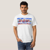 Bekleidung Indianer Menne Weiß malen T-Shirt (Vorne ganz)