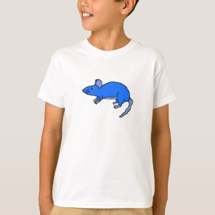 Bekleidung mit blauer Maus T-Shirt