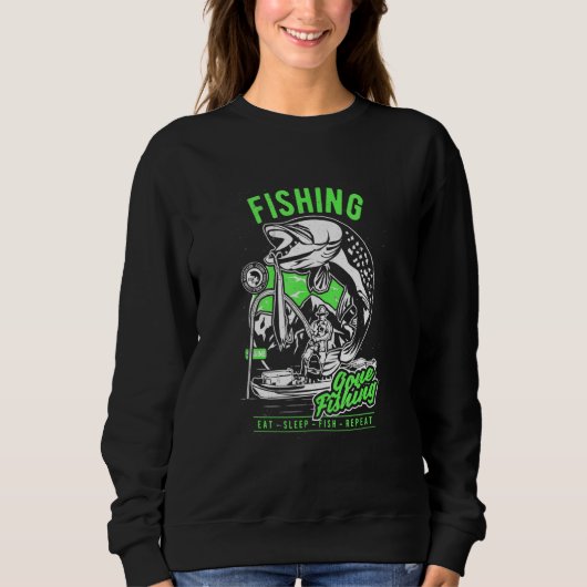 Bekleidung Petri Heil Angelfisch Sweatshirt (Vorderseite)