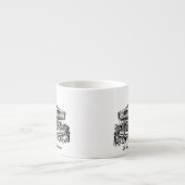 Bekleidung und Geschenke für französische Karussel Espressotasse (Vorderseite)