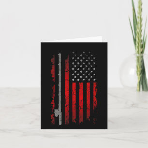 Bekleidung unter amerikanischer Flagge - Fischerei Karte