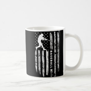 Bekleidung unter amerikanischer Flagge - Vintager Kaffeetasse
