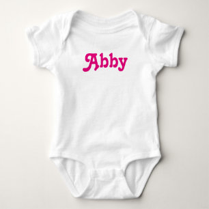 Bekleidungsbaby Abby Baby Strampler