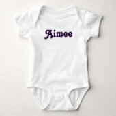 Bekleidungsbaby Aimee Baby Strampler (Vorderseite)