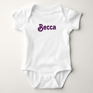 Bekleidungsbaby Becca Baby Strampler