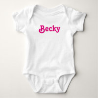 Bekleidungsbaby Becky