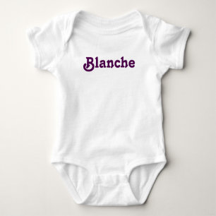 Bekleidungsbaby Blanche Baby Strampler
