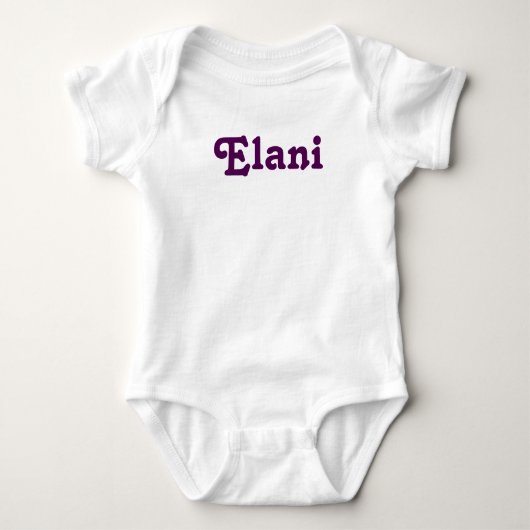 Bekleidungsbaby Elani Baby Strampler (Vorderseite)