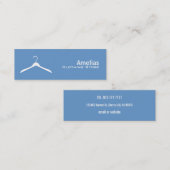 Bekleidungsgeschäft-dünne Visitenkarten Mini Visitenkarte (Vorne/Hinten)