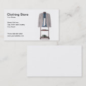 Bekleidungsgeschäft-Visitenkarte Visitenkarte (Vorne/Hinten)