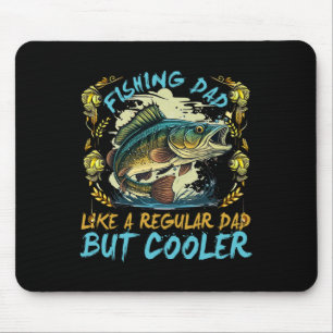 Bekleidungsmännchen Fischen Vater wie ein regelmäß Mousepad