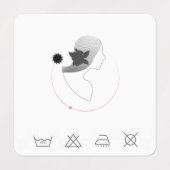 Bekleidungsmarke Etiketten (Design 2)