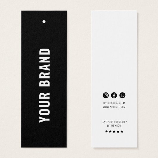 Bekleidungsmarke für Minimalistische Markenbezeich (Vorne & Hinten)