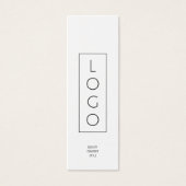 Bekleidungsmarke für Minimalistische Markenbezeich (Vorderseite)