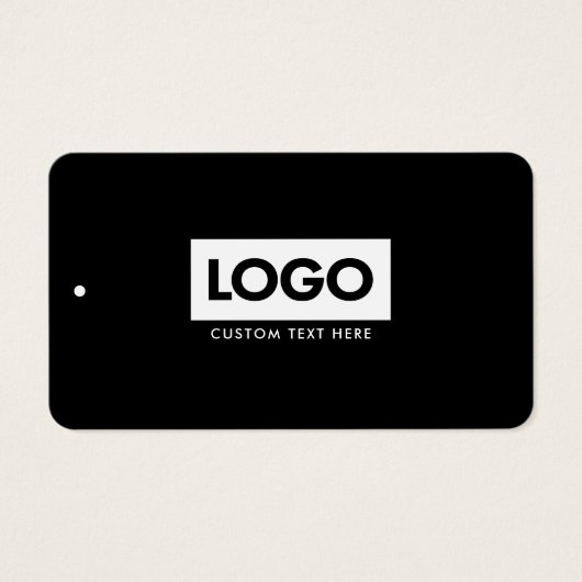 Bekleidungsmarke für moderne Firmenlogos (Vorderseite)