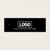 Bekleidungsmarke für moderne Firmenlogos (Vorderseite)