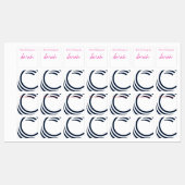 Bekleidungsmarken aus Eisen Etiketten (Blatt)