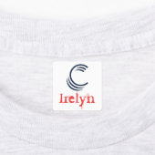 Bekleidungsmarken aus Eisen Etiketten (Befestigt)