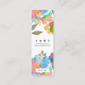 Bekleidungsmarken für kleine Unternehmen Preis-Eti Telefonnummerkarte (Rückseite)