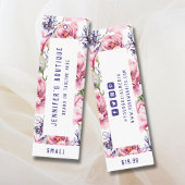 Bekleidungsmarken für kleine Unternehmen Rosa Blum Telefonnummerkarte