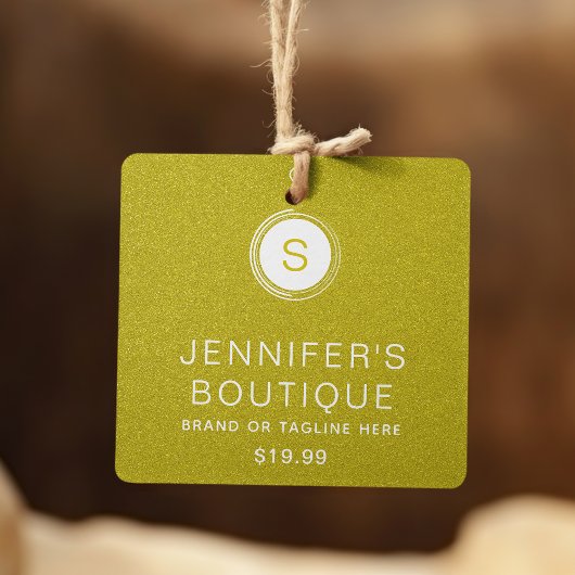 Bekleidungsmarken Kleine Unternehmen Goldener Glit Telefonnummerkarte