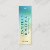 Bekleidungsmarken Kleine Unternehmen Moderne Abstr Telefonnummerkarte (Vorderseite)