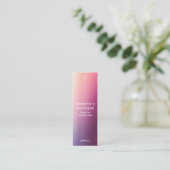 Bekleidungsmarken Kleine Unternehmen Moderne Abstr Telefonnummerkarte (Stehend Vorderseite)