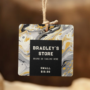 Bekleidungsmarken Kleine Unternehmen Moderne Abstr Telefonnummerkarte