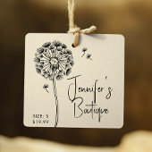 Bekleidungsmarken Kleine Unternehmen Peach Blumenp Telefonnummerkarte