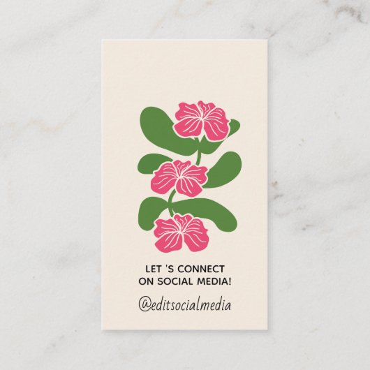 Bekleidungsmarken Kleine Visitenkarte Begleitkarte (Rückseite)