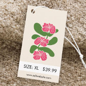 Bekleidungsmarken Kleine Visitenkarte Begleitkarte