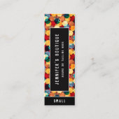 Bekleidungsmarken Preis für kleine Unternehmen Telefonnummerkarte (Vorderseite)