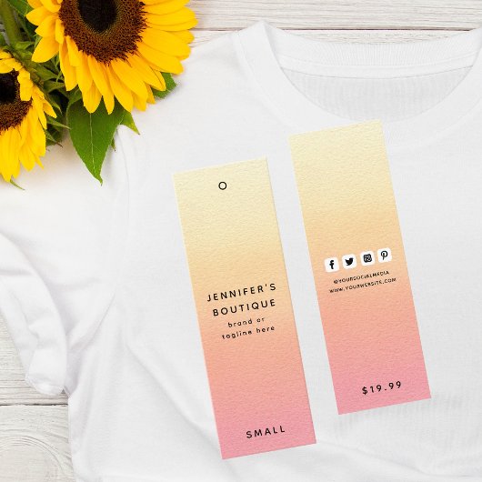 Bekleidungsmarken Small Business Luxury Price Tag