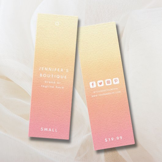 Bekleidungsmarken Small Business Luxury Price Tag