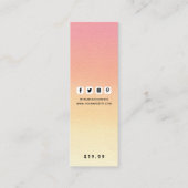 Bekleidungsmarken Small Business Luxury Price Tag (Rückseite)