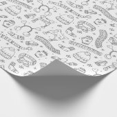 Bekleidungspapier Geschenkpapier (Ecke)