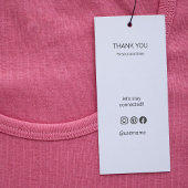 Bekleidungspreis Tag Business Danke Black&White