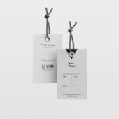 Bekleidungspreis Tag Business Danke Black&White