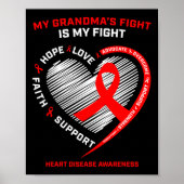 Bekleidungsunterstützung Oma Red Heart Disease Awa Poster (Vorne)