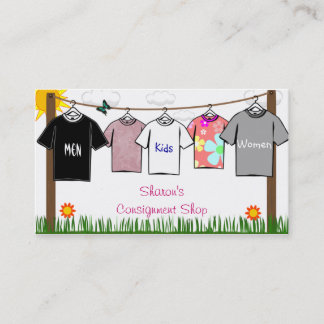 BekleidungsVisitenkarten Visitenkarte