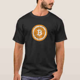 Beklemmendes Bitcoin-Logo - T - Shirt von Coin Ima