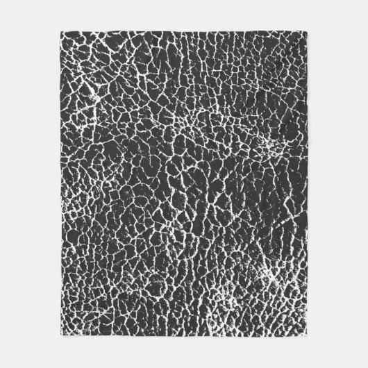 Beklemmte Overlay-Struktur von Krokodil oder Schla Fleecedecke (Vorderseite)