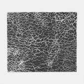 Beklemmte Overlay-Struktur von Krokodil oder Schla Fleecedecke (Vorderseite (Horizontal))