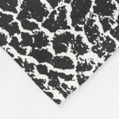 Beklemmte Overlay-Struktur von Krokodil oder Schla Fleecedecke (Ecke)