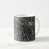 Beklemmte Overlay-Struktur von Krokodil oder Schla Kaffeetasse (VorderseiteRechts)