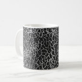 Beklemmte Overlay-Struktur von Krokodil oder Schla Kaffeetasse (Vorderseite Links)